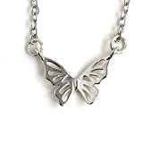 #9: 【Ｃｕｉｒｅ】（キュイール）　ネックレス　 バタフライ　蝶々デザイン　蝶モチーフ
