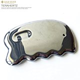 #1: テラヘルツ鉱石 かっさプレート サイズ大 フェイスマッサージ 健康 美容