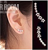 #10: (Starship Trade) 　セヴン スターズ ピアス ダイヤ レディース (ゴールド) [並行輸入品]