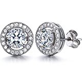 #9: J.SHINE レディース ジュエリー ピアス スタッド シルバー 925 3A 6mmジルコニア メンズ 片耳 純銀 首飾り アクセサリー パーティードレス