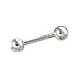 #6: ボディピアス 18G 16G 14G ストレートバーベル シンプル サージカルステンレス 選べる内径5-18mm(1個売り) 16G 8mm