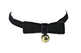 #10: 鈴 チョーカー  かわいい 黒リボン × 金の鈴 コスプレ ゴスロリ