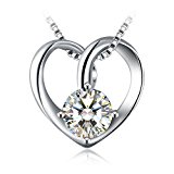 #6: ♛J.Rosée♛ ネックレス レディース シルバー925 5A ジルコニア 「華やかな心」プレゼント 誕生日 記念日 45cm + 5cm