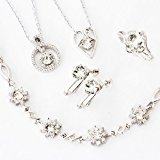 #8: 【2017円福袋】 SWAROVSKI ELEMENTS トータルコーデセット 正規スワロフスキーストーン採用 #1088 エレメンツ ペンダント HappyBag ハッピーバッグ (イヤリング)