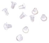 #9: シリコン　ピアス　キャッチ　10個5組