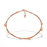 #7: ブレスレット・レディース シルバー925 ハート ローズゴールド J.Rosée「幸運の女神」クリスマス 長さ：16+3CM  プレゼント誕生日 記念日