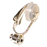 #7: （トゥインクルローズ）Twinkle Ros　【お買得】イヤリングコンバータ（クリップ式）シルバー　3ペア （シリコンカバー付） (シルバー（シリコンカバー付）)