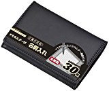 #10: レイメイ藤井 名刺入れ メモホルダー付き 本革製 ブラック GLN9002B