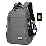 #9: Travistar　リュック　メンズ　ビジネスリュックーナイロンバックパック　超軽量リュック　出張　旅行デイパック　防水　USBポート付き　15.6インチPC対応