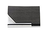 #9: Sheltons 名刺入れ 名刺ケース 高級感 木柄10色 マグネット式 1秒開閉 ステンレス 角が折れない ビジネス 男女兼用 プレゼント