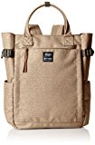 #9: [アネロ] リュック 杢調ポリキャンバス 10ポケット2WAYリュック AT-C1225