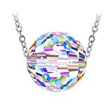 #10: ネックレス レディース ZHULERY「colourful life」スワロフスキー 水晶ネックレス シルバー925 アクセサリー ペンダント 誕生日 記念日 プレゼント