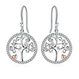 #8: J.Rosée レバーバック レディース シルバー925 ジルコン「生命のき」誕生日 記念日 プレゼント