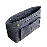 #9: APSOONSELL Bag Organizer バッグインバッグ フェルト 小さめ オーガナイザー インナーバッグ 軽量 自立 8ポケット 整理