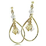 #7: 【正規品】[メルキュート] Merqute ドロップ イヤリング ノンアレルギー 樹脂 レディース 全3色 【ギフトBOX付き】M-028