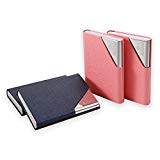 #1: Nusense 名刺入れケースカードケースメンズ高級感スタイリッシュ ステンレス鋼ビジネスメンズ＆レディー兼用名刺が折れないプレゼント用