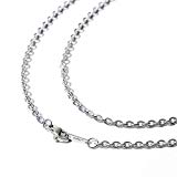 #9: [ナピスト] ステンレス ネックレス チェーン アレルギー対応 メンズ レディース 316L 平あずき 選べる