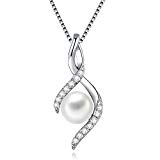 #5: 真円 本真珠 パール ネックレス レディース シルバー925 真珠 ネックレス 誕生日 プレゼント 女性(ぜひ動画ご覧ください)